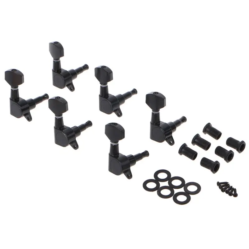 

6R Inline Guitar String Tuning Peg Machine Head Tunner H053