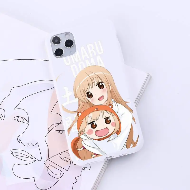 

cute Umaru chan Anime Doma Umaru Phone Case Candy Color for iPhone 6 7 8 11 12 s mini pro X XS XR MAX Plus