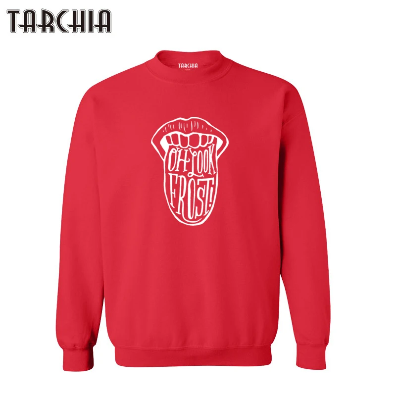 

2021 TARCHIA Autumn Outerwear Sportwear Hoodies Lip Logo Pullover Hoodies Mens Long Sleeve Casual Sweatshirts Women 0709022