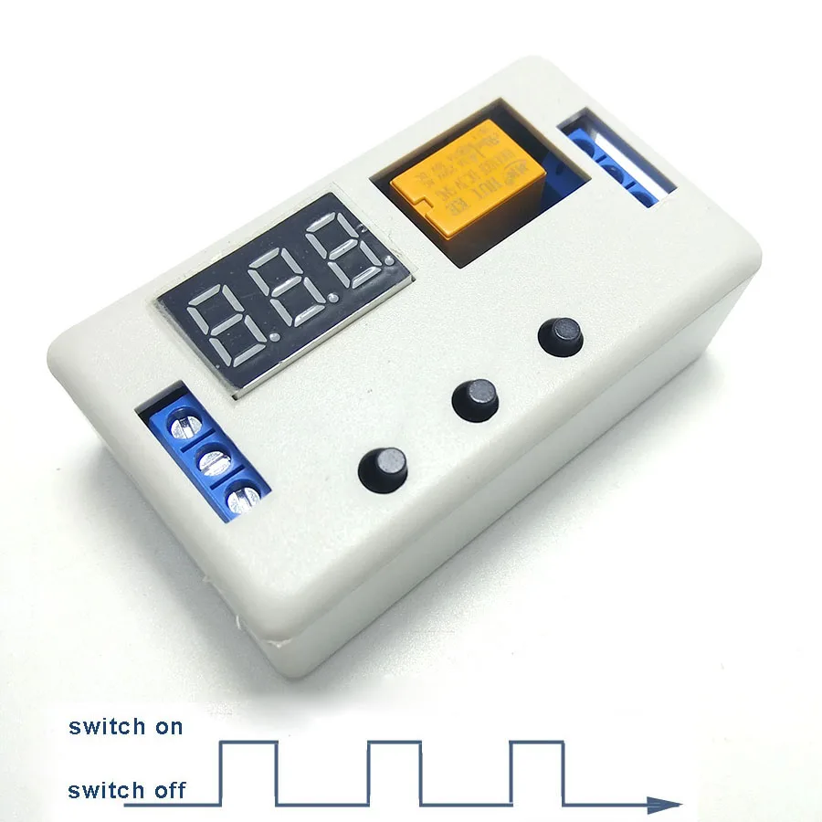 0.1s-999minutes time delay relay module timer timing loop pull-in switch 3-7V | Обустройство дома