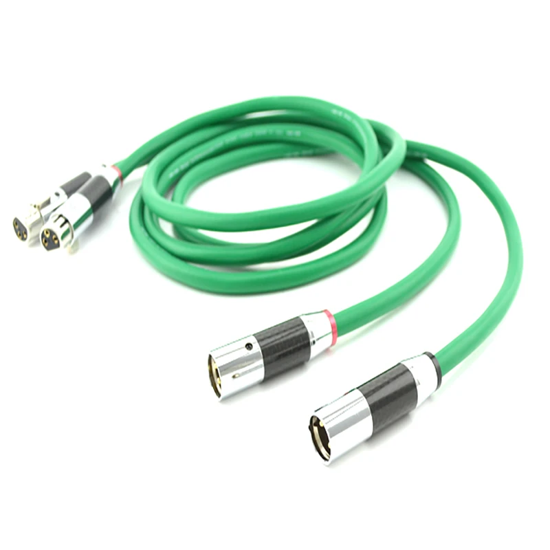 

Audiocrast 2328 OCC Медь соединительный кабель XLR с углеродного волокна XLR Сделано в Китае Подключите кабель переменного тока