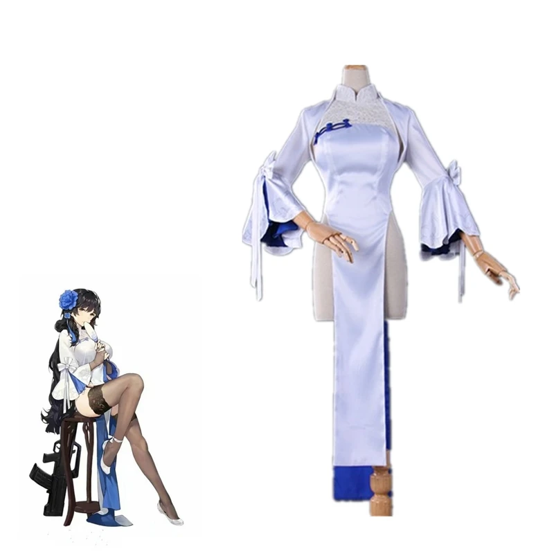 Game Girls Frontline Yee Chino Cosplay Costume Lovely Dress Chineses style Halloween Carnival costumes for women