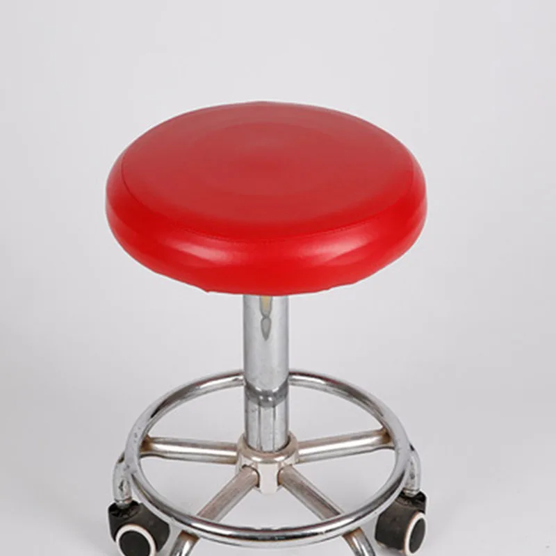 Из искусственной кожи домашний стул для столовой крышка Круглый Барный крышку