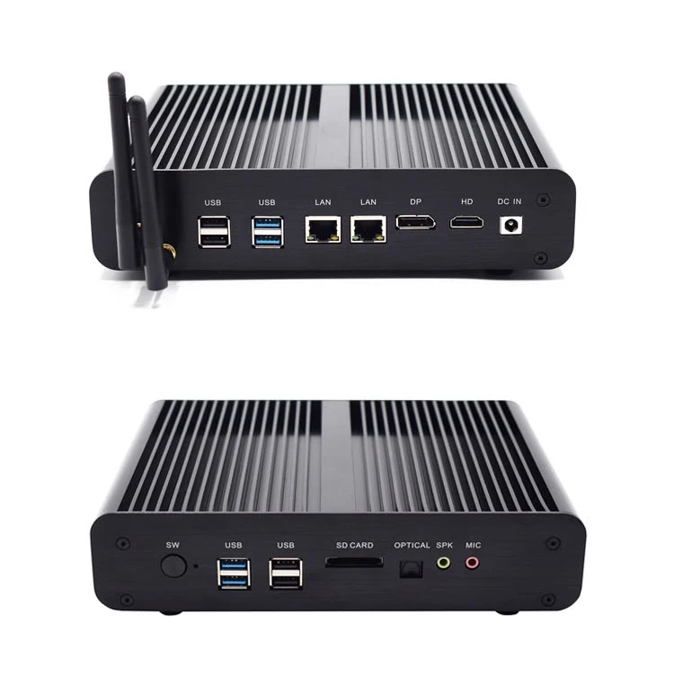 Офисный Рабочий ПК игровой ПК htpc core i7 7-го 8-го поколения процессор с двойным слотом оперативной памяти максимальная поддержка 32 ГБ, hdmi+ dp двойной дисплей