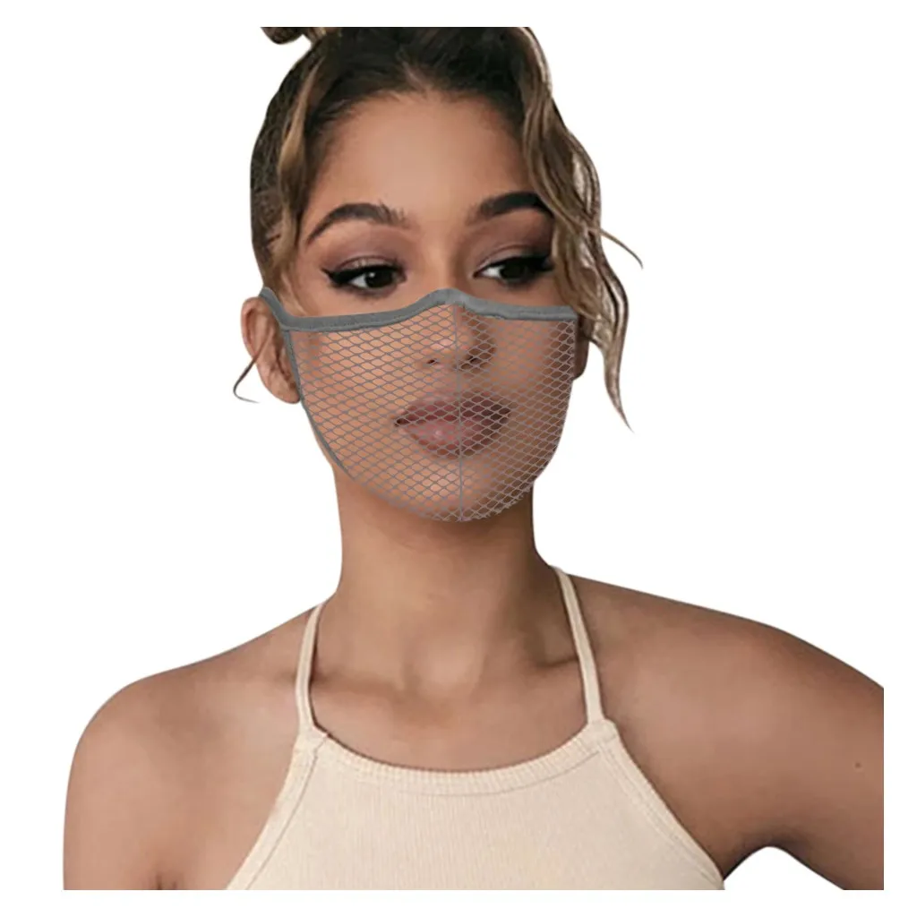 1 шт. сетки многоразовые маски со ртом для лица Для женщин мужчин пылезащитные