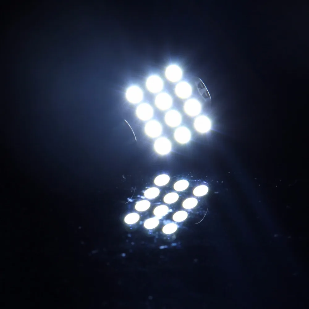 Posbay 50x41 мм 5050 12smd автомобильный Стайлинг белые светодиодные лампы Автомобильная