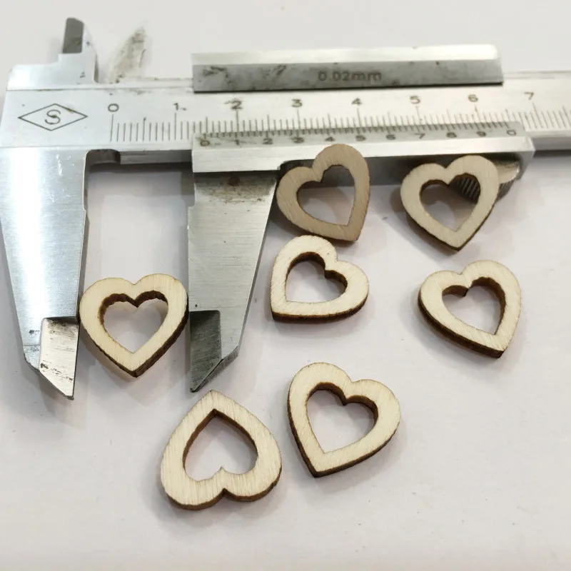 Аксессуары для одежды декоративные аксессуары DIY Ручная работа полое Сердце Дерево цвет экологическая Зеленая Ремесла идеи деревянные diy дерево