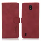 Кожаный чехол-бумажник Fudna для Nokia C01 Plus 2021, гладкий роскошный защитный чехол-книжка для Nokia C 01 Plus, чехол для Nokia C01 Core