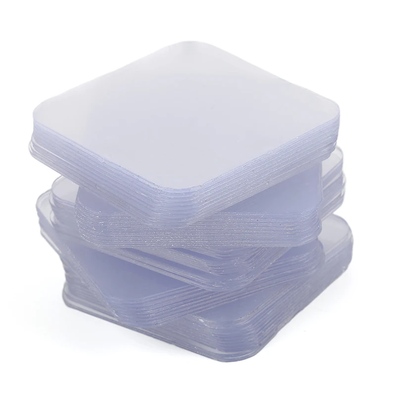

Powerful Nano Seamless Double Sided Tape 6x6cm Traceless Adhesive Gel Double-sided Tape Without Punching Household Tools