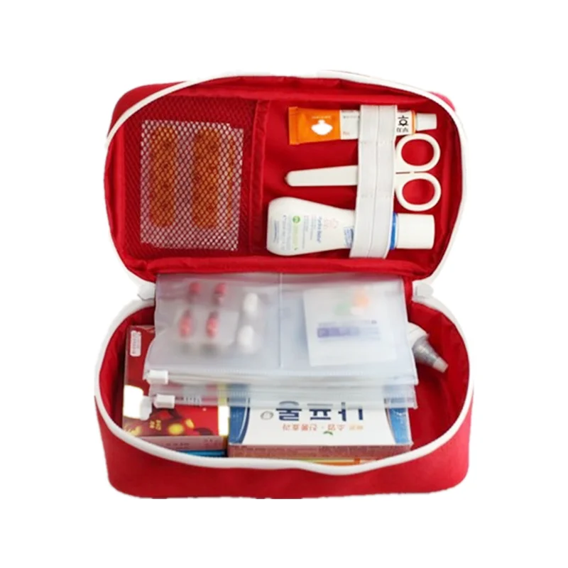

Portable Medical Package Tour Outdoor First AID to Receive Mmakeup Bag