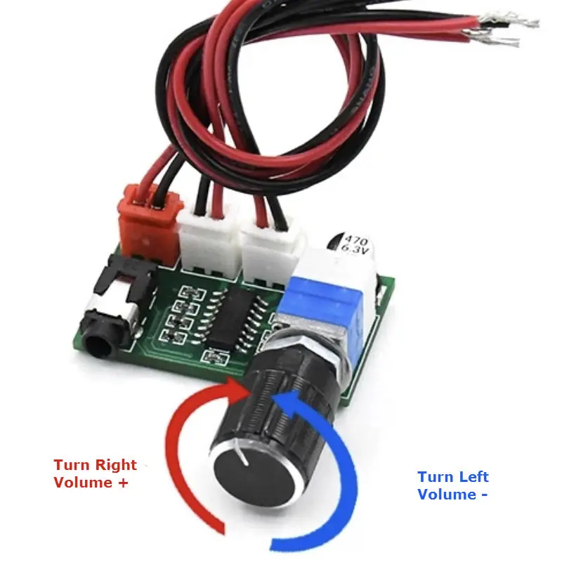 2*3W PAM8403 2.0Ch AUX Mini Digital Dual Channel Audio Amplifier 3W + DIY Speaker USB 5V Small Stereo Amp Board | Электроника