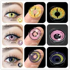 Цветные контактные линзы EYESHARE, контактные линзы для косплея, цветные линзы для повседневного использования, разноцветные линзы для глаз, контактные линзы ed, красота, макияж