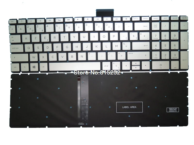 

Laptop backlit Keyboard For HP 17-AK000 17-AK014DS 17-AK015DS 17-AK017CY 17-AK018CY 17-AK019CY 17-AK020CY Belgium BE 919794-A41