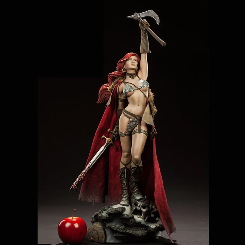 Статуя Red Sonja Queen Excalibur PF грудь аниме сексуальные фигурки GK полный длинный портрет