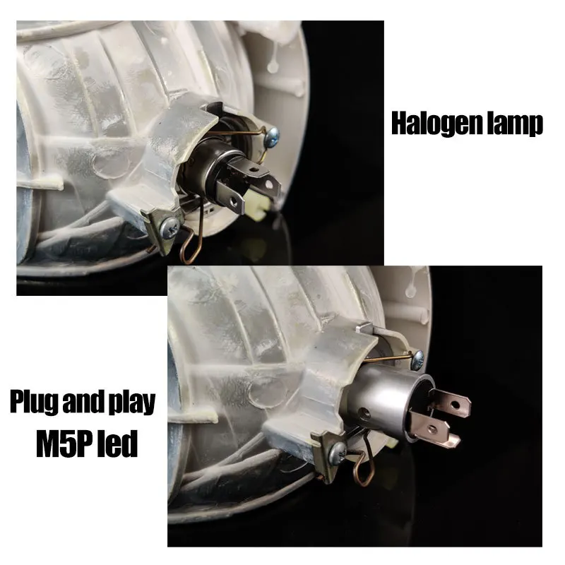 DAWNKNIGHT M5P H4 H11 Светодиодная лампа мини размер Plug And Play H7 9005 H3B 9006 H8 светодиодные