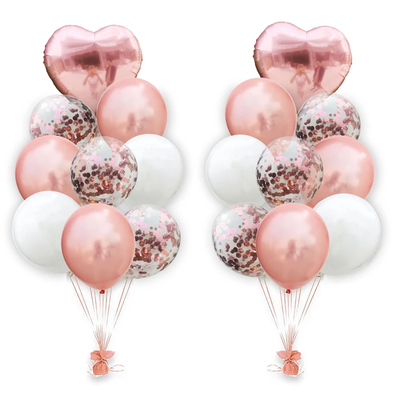 

Свадебные украшения 1 комплект команды, с надписью "Bride To Be" золото Фольга с воздушным шаром 12 дюймов конфетти воздушный шар День рождения Baby ...