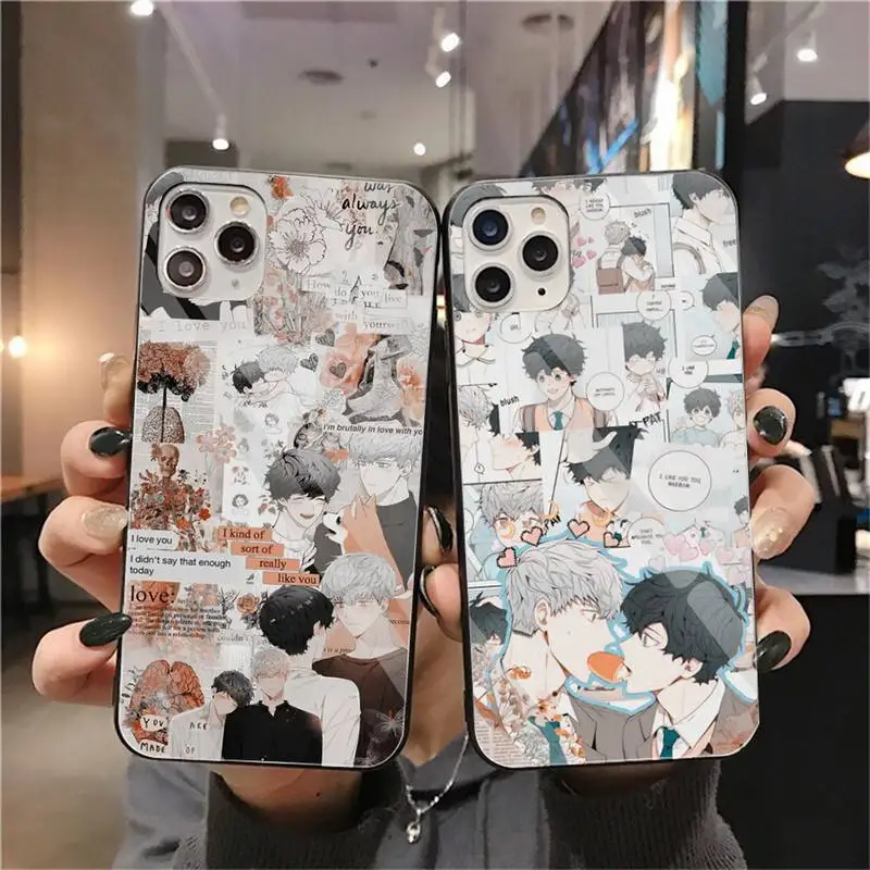 

Cherry blossom after winter Phone Case Tempered Glass For iPhone 13 12 Mini 11 Pro XR XS MAX 8 X 7 Plus SE 2020 Soft Cover
