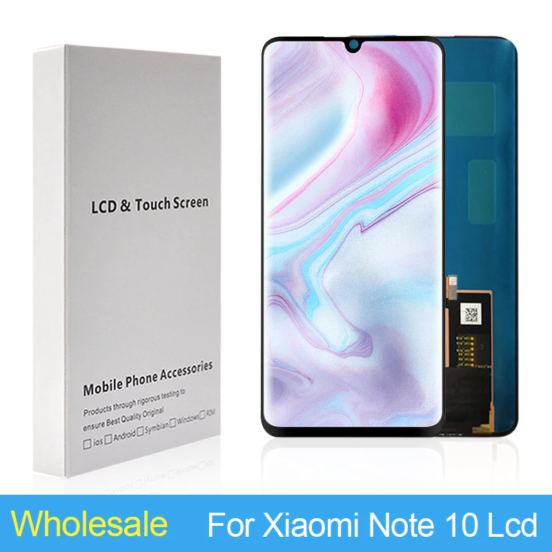 

Дисплейный модуль для Xiaomi Note 10 Pro, сенсорный экран, инструменты в сборе
