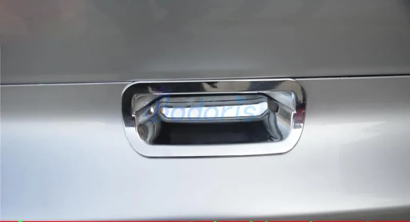 Для Honda CRV CR-V 2007-2011 2012- Задняя Крышка багажника дверь ручка крышка чаши вставка отделка хромированные аксессуары для стайлинга автомобилей