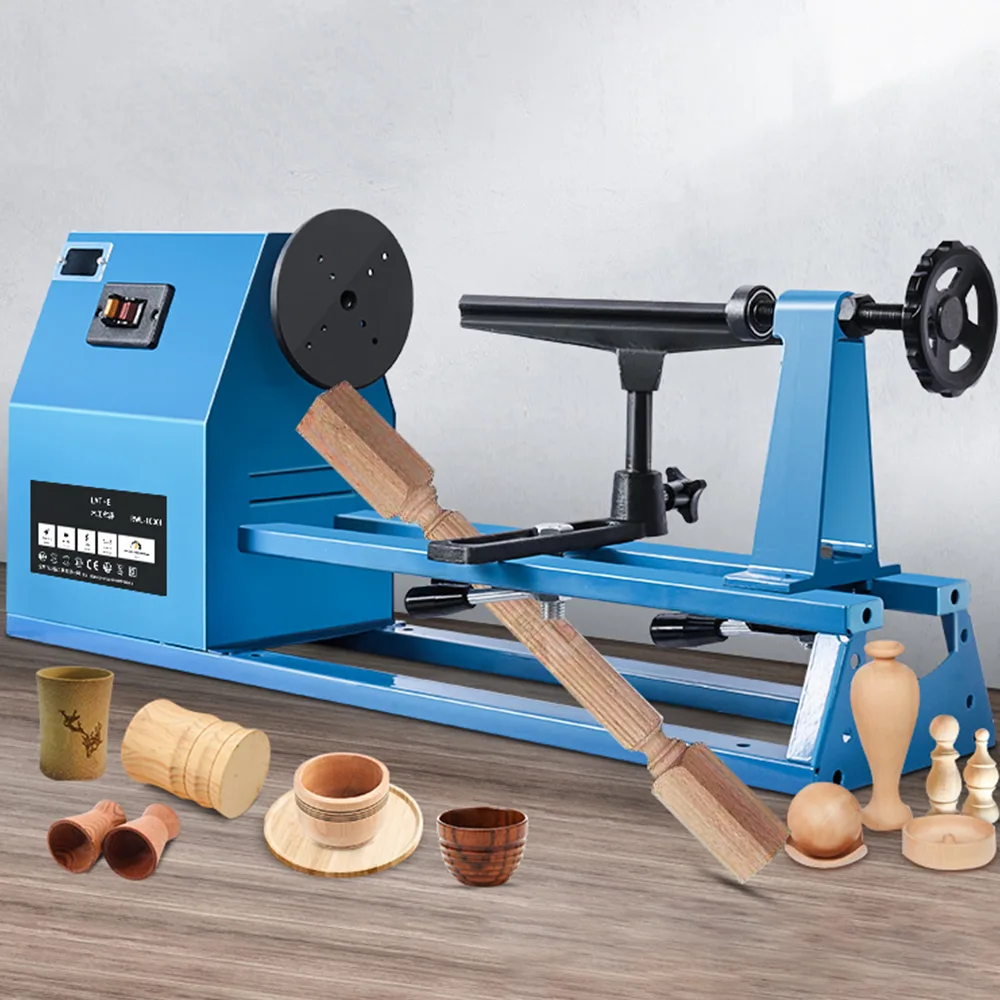 

220V 550W Woodworking lathe machine Adjustable speed machine tool Electric drilling machine