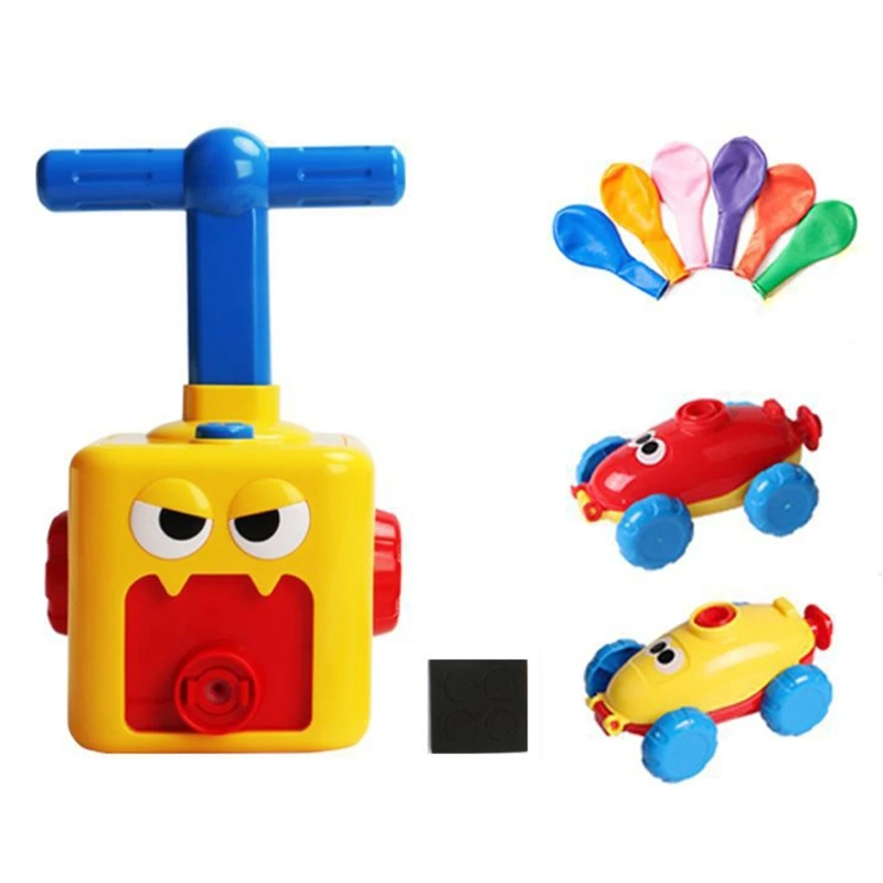 

Practical Learning Funny Inertia Balloon Car Aerodynamics Inertial Toys Balloon 23GD