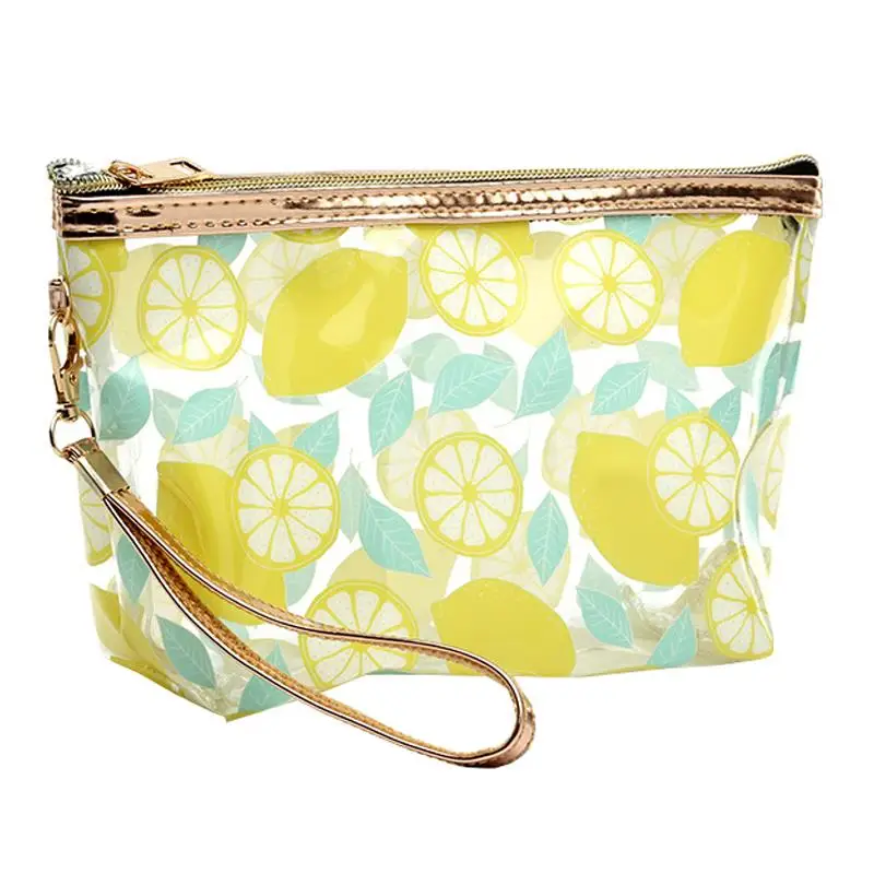 

Женская косметичка, прозрачная сумка для макияжа, водонепроницаемая мультяшная дорожная Портативная сумка для хранения, сумка для макияжа,...