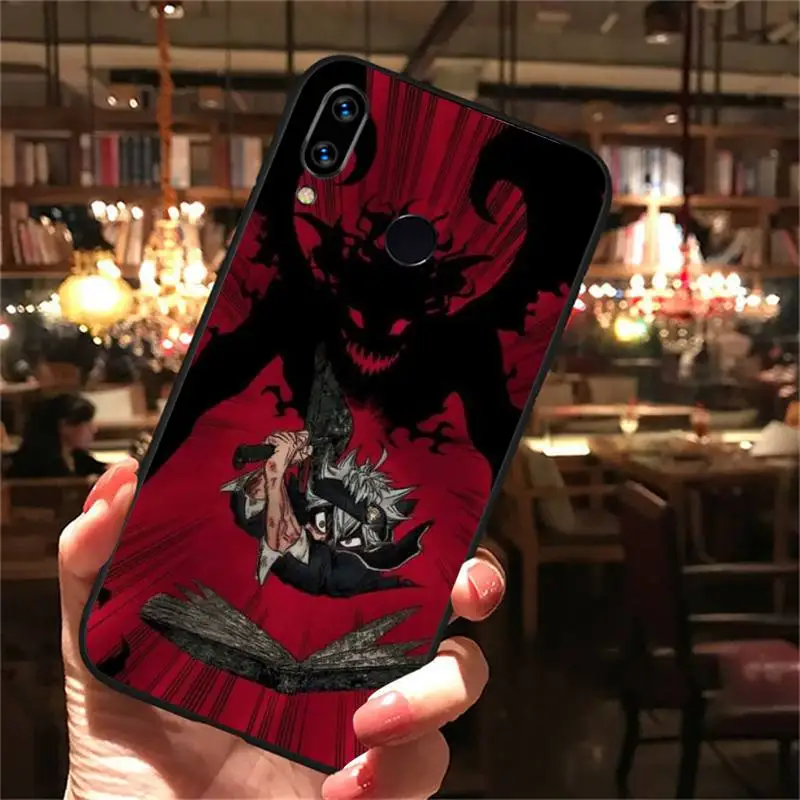 

Anime Black Clover Asta Phone Case For Xiaomi Redmi 7 9t a3 9se k20 mi8 max3 lite 9 note 8 9s 10 pro