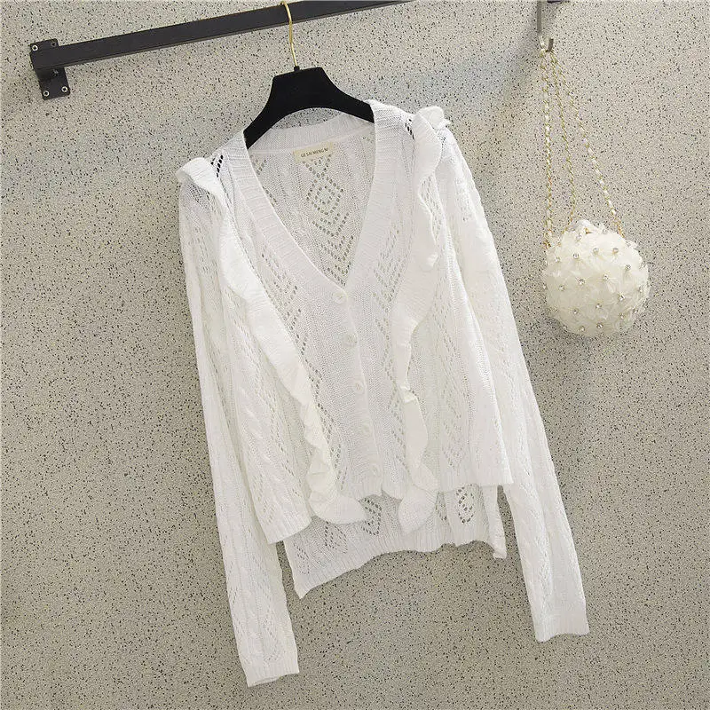 Женский модный дизайнерский кардиган новинка 2021 осенне-зимний трикотажный