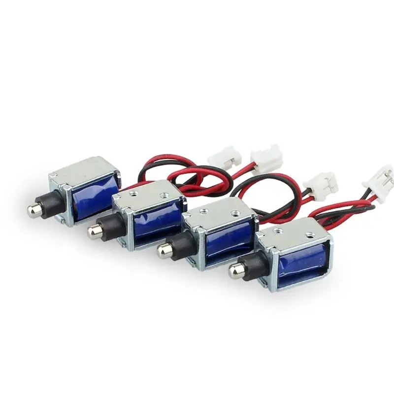 Миниатюрный портативный электромагнитный замок постоянного тока 5 В маленький