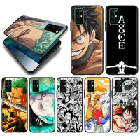 soft tpu cover anime onepieces for honor view 20 10x 10i 10 x10 9n 9x 9c 9a 9s 9 v9 lite pro 5g black phone case