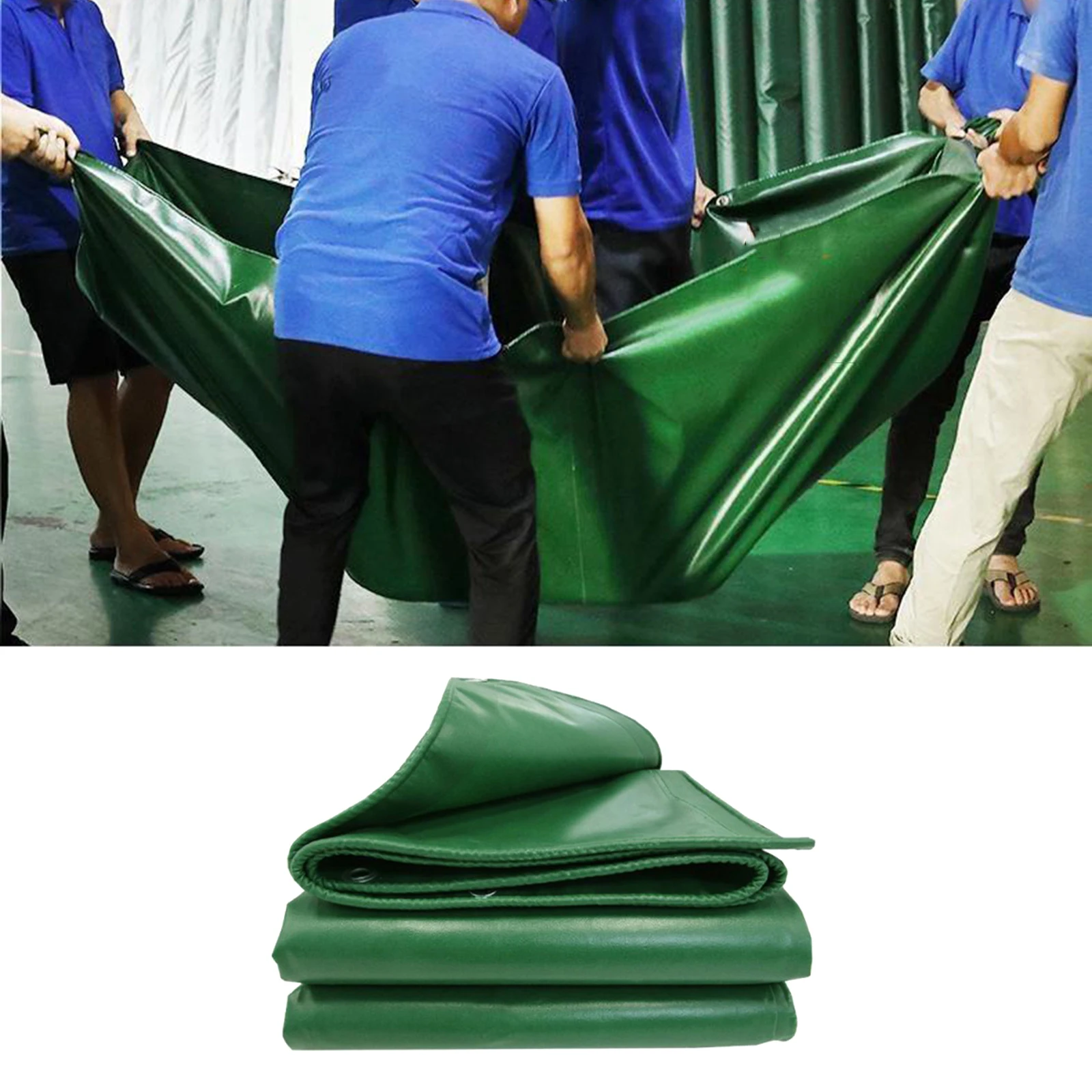

Waterproof Poly Tarp Awning Heavy Duty Tarpaulin Boat Tent Outdoor Canopy Cover