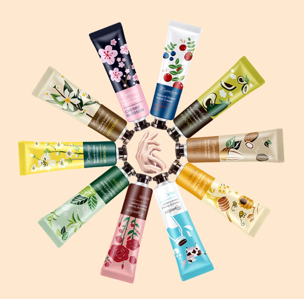 Алоэ вера и витамин е 30 мл 10 упаковок ароматический крем для рук увлажняющий