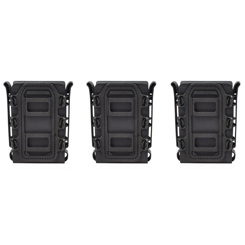 

Magazine Pouch Fast Mag for 5.56/7.62 Molle System Quick Pull Elastic Clip Shell A69A
