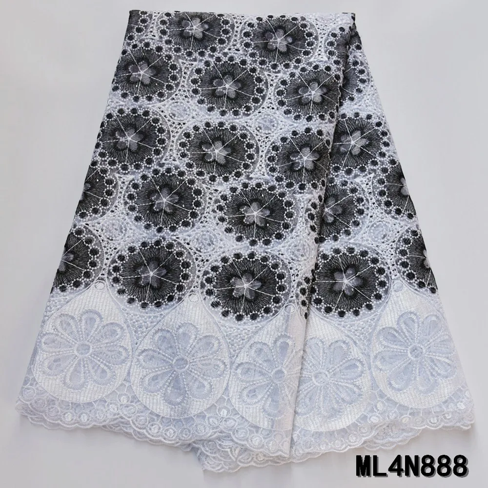 

Красивая французская кружевная ткань новейший дизайн нигерийский Тюль кружевная ткань вышивка кружевная ткань с камнями 5 ярдов ML4N888