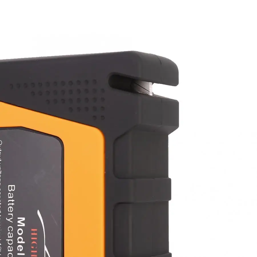 A Автомобильный пусковой стартер аварийный 18000mAh 12V пусковое устройство портативное зарядное устройство в виде фонарика зарядное устройство автомобили automovil - Цвет: A