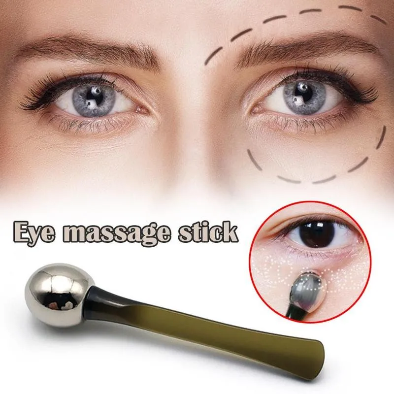 Eye Massager Stick Eye Cream Spoon Anti Remove Dark Circles Cream Applicator Mixing Brush Eye Care Tool