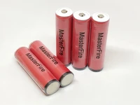 masterfire sanyo ncr18650ga 3500mah 18650 3 7v rechargeable toy flashlight battery protected lithium batteries 30a discharge