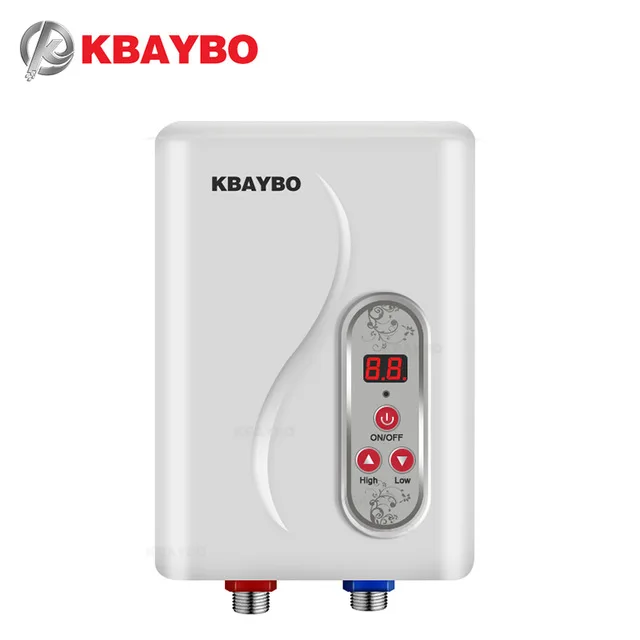 7000 Вт мгновенный Электрический водонагреватель без резервуара Мгновенный