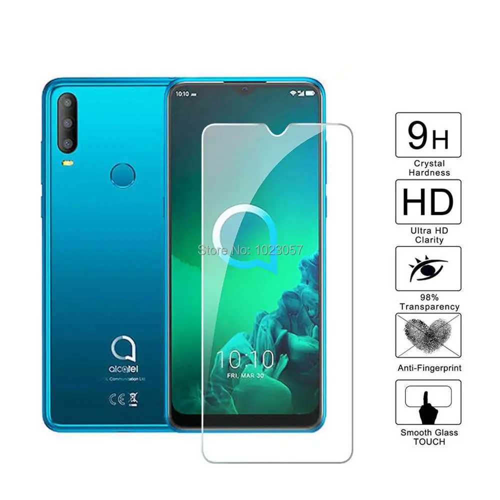 Закаленное стекло 9H для Alcatel 3X 2019 Защитная пленка телефона 5048U 5048Y|Защитные стёкла