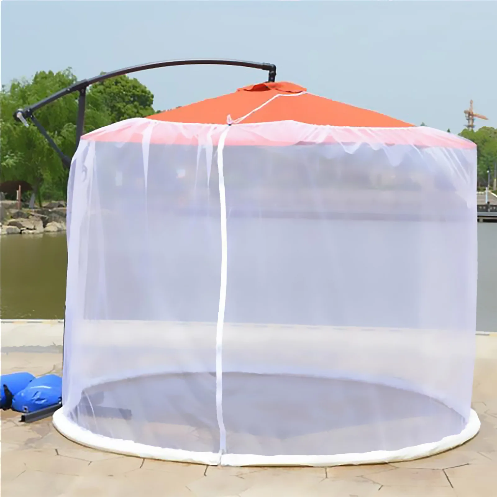 Зонтик с москитной сеткой Открытый Кемпинг кровать антимоскитной сетки двор