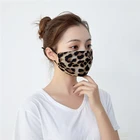 Модная женская маска для лица с принтом, женские повседневные солнцезащитные Маски с принтом, пылезащитные маски, моющиеся многоразовые маски для рта для женщин