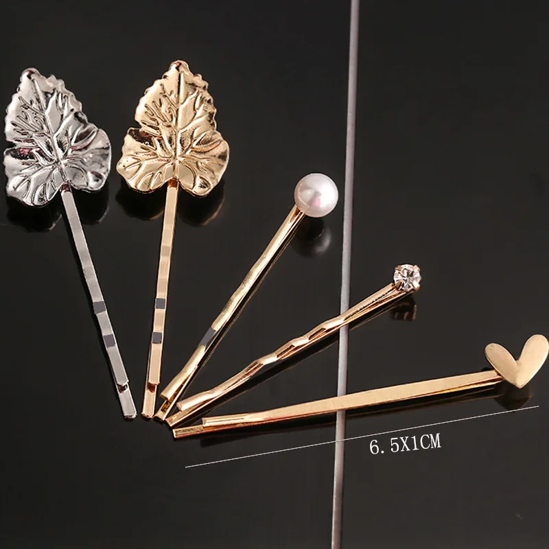 Золотая заколка с надписью сделай сам металлическая шпилька Корейская версия