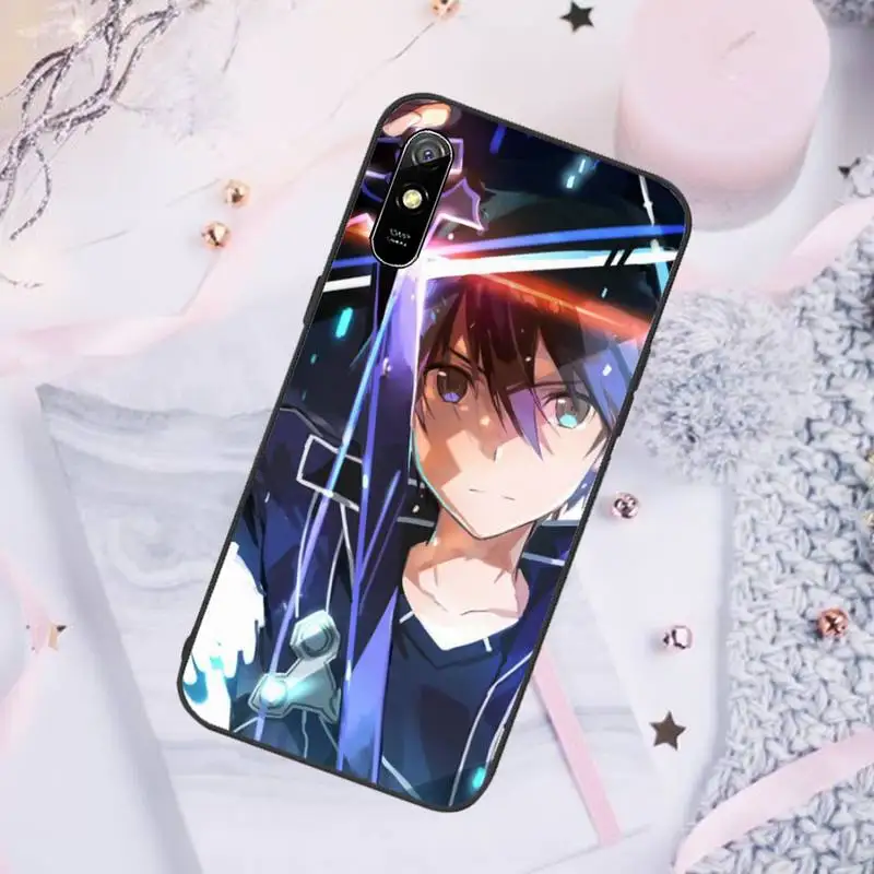 

Sword Art Online Phone Case For Xiaomi Redmi note 7 8 9 pro 8T 9A 9S Mi Note 10 Lite pro