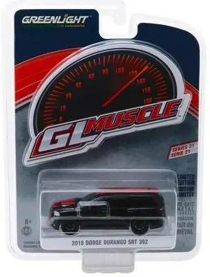 GreenLight 1:64 2018 dodge durango srt 392 Литые металлические модели автомобилей из сплава