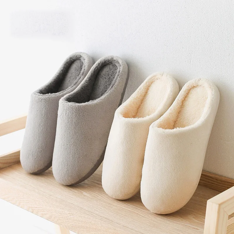 2019 женские тапочки мягкие домашние теплая Домашняя обувь нескользящие плюшевые