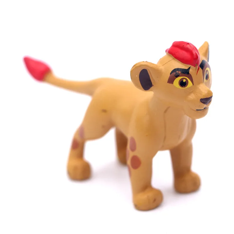12 шт. мультфильм лев Guard King Kion Simba ПВХ Фигурки банга Beshte Fuli Ono кукольная Статуэтка