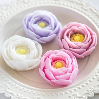 new product 3d silicone mould for buttercup flower aromatherapy plasma candle molds chocolate mold