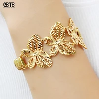 charm bracelet for women muslim islamic big butterfly bracelet romantic wedding jewelry party accessories gift wholesale