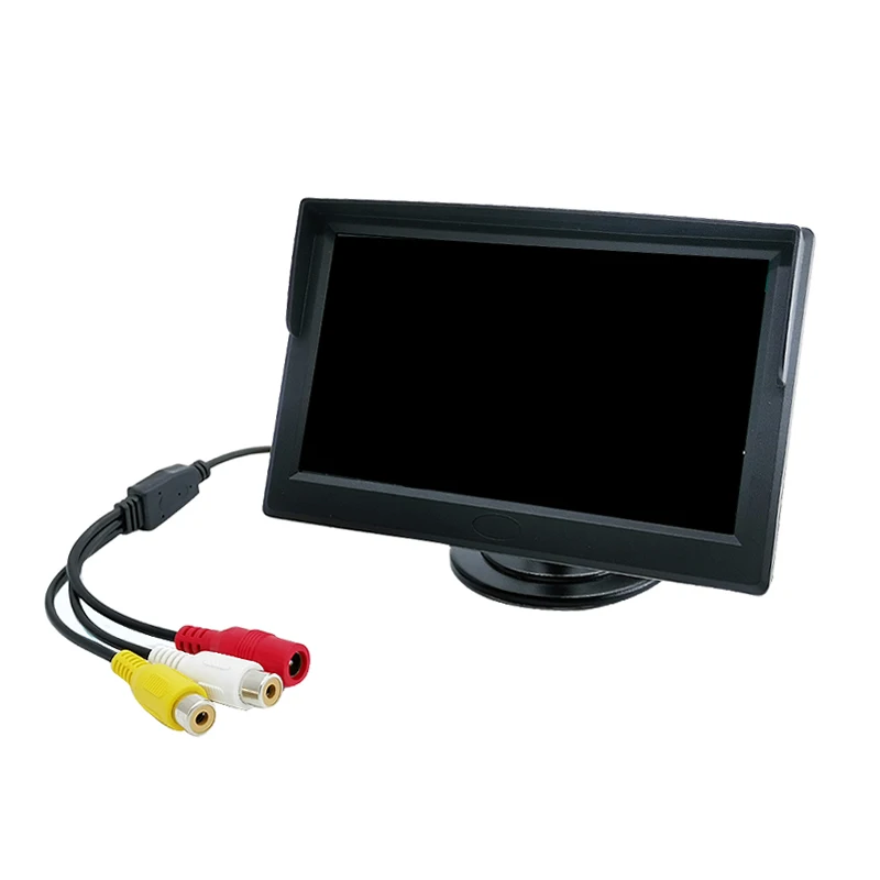 Автомобильный 5 дюймовый HD цифровой ЖК экран дисплей заднего вида + Автомобильная