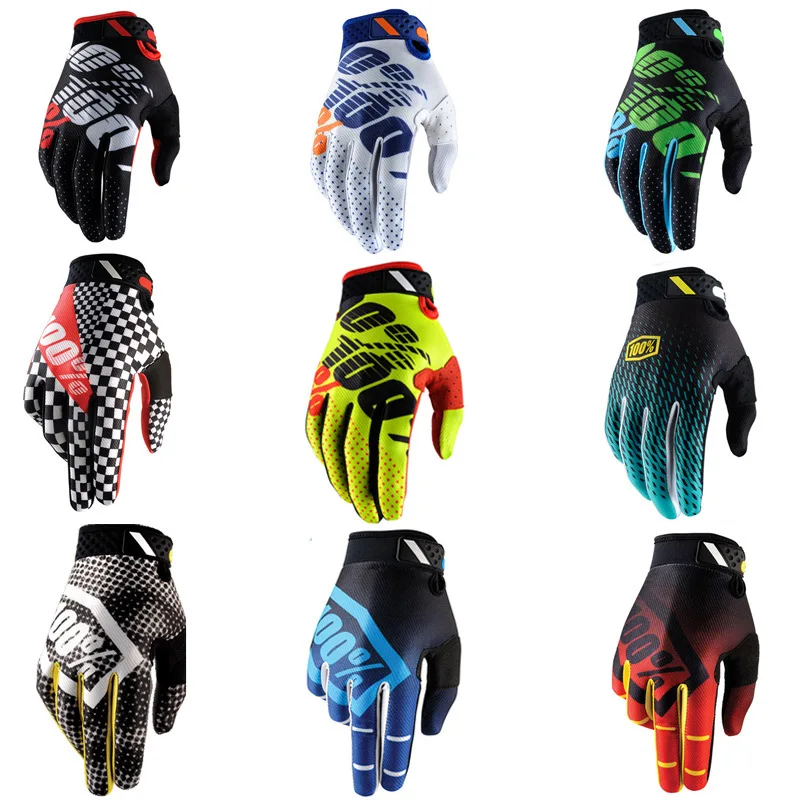 

Full Finger 100 Cycling Gloves Men Women Bicycle Gloves Bike Riding Breathable Off-road Racing Non-slip Motorcycle Gloves